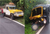 Belthangady: 2 seriously hurt in auto- pick up vehicle collision